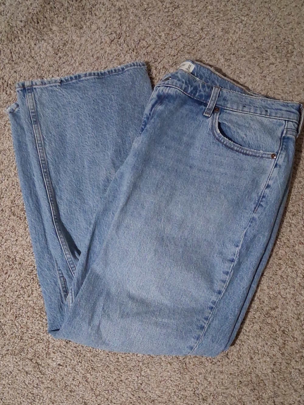 Abercrombie & Fitch Curve Love The Baggy Low Rise Size 18